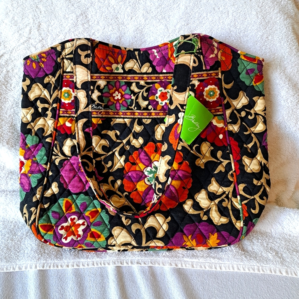 NWT Vera Bradley Holiday Tote Suzani